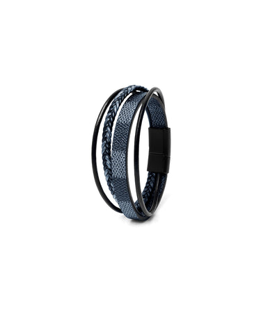 Grey Leather Bracelet - FABR24-023