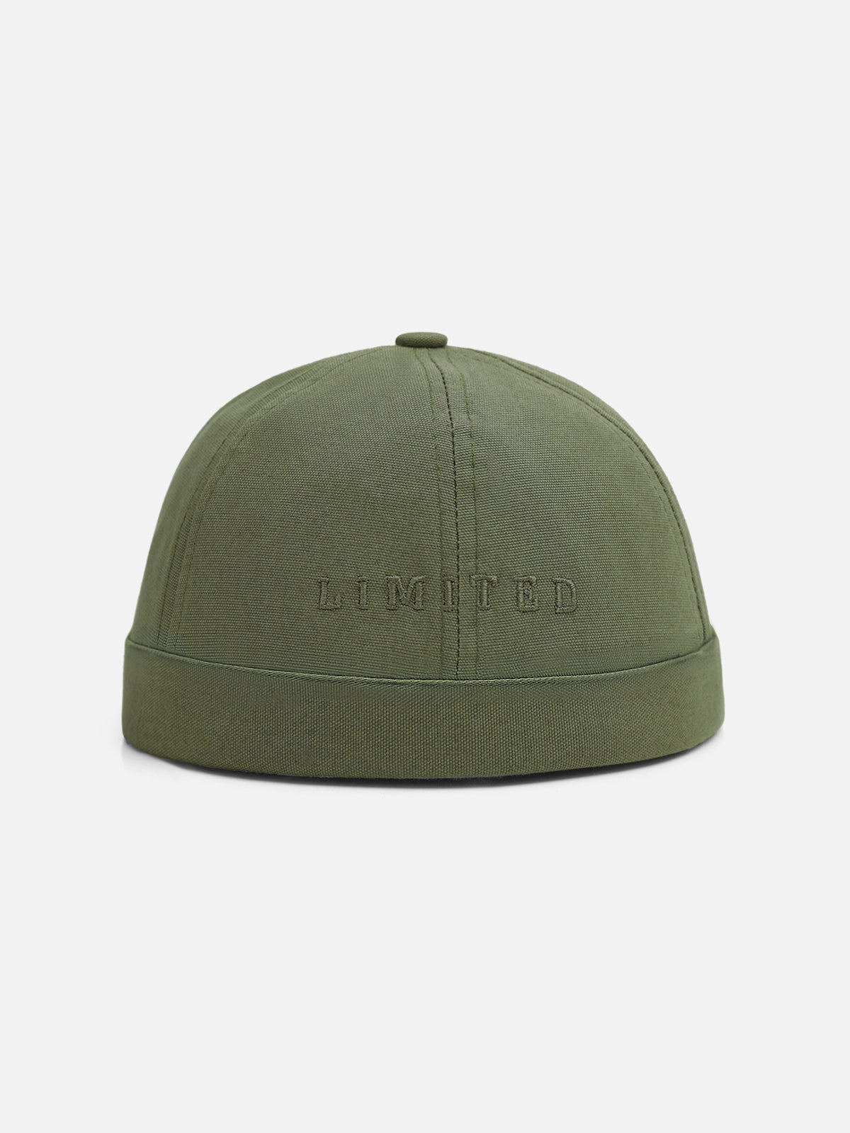 Olive Men Brimless Cap - FAC24-054