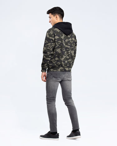 Camo Hooded Jacket - FMTH23-007