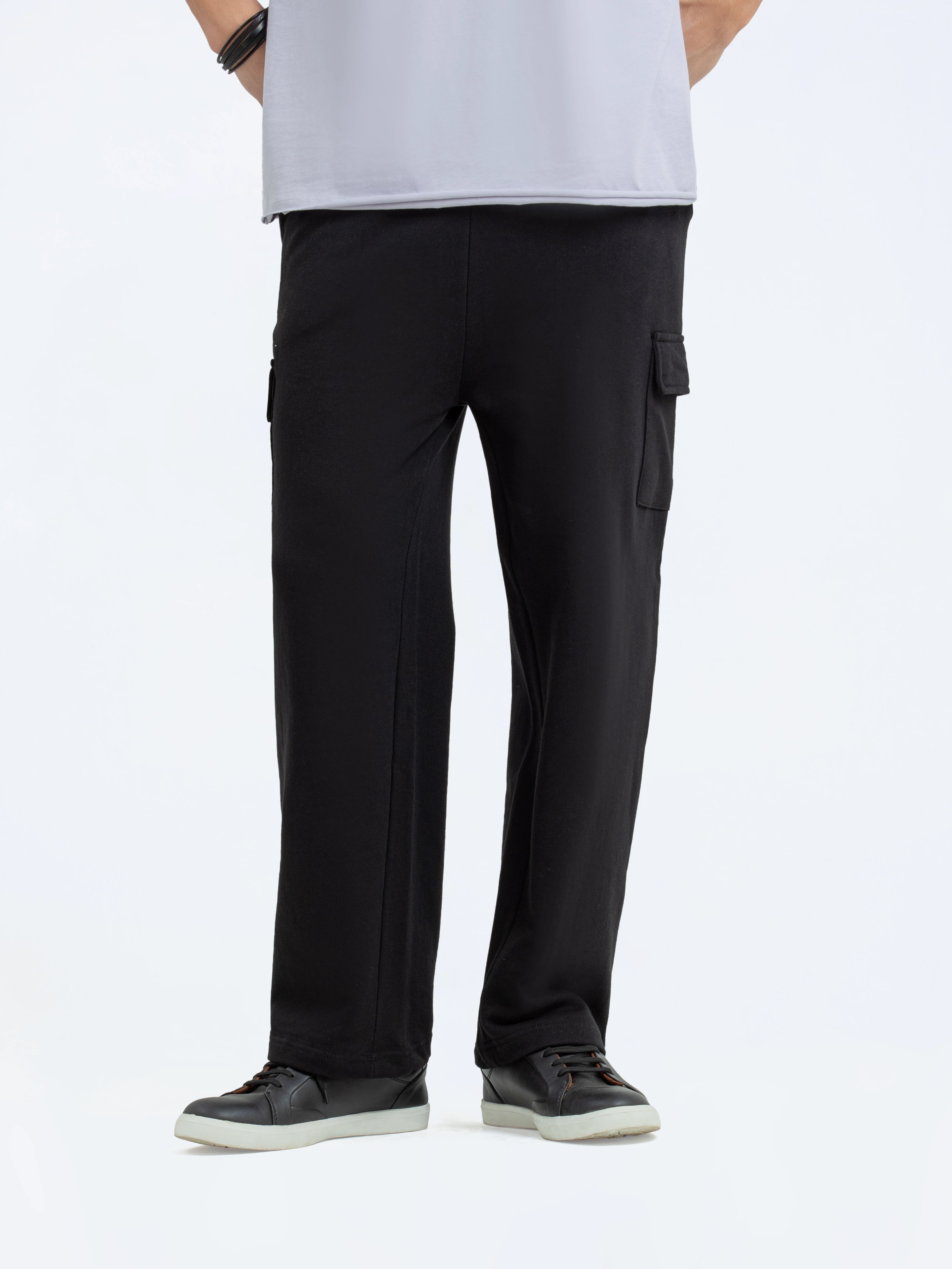 Straight Knitted Jog Pant - FMBT24-022