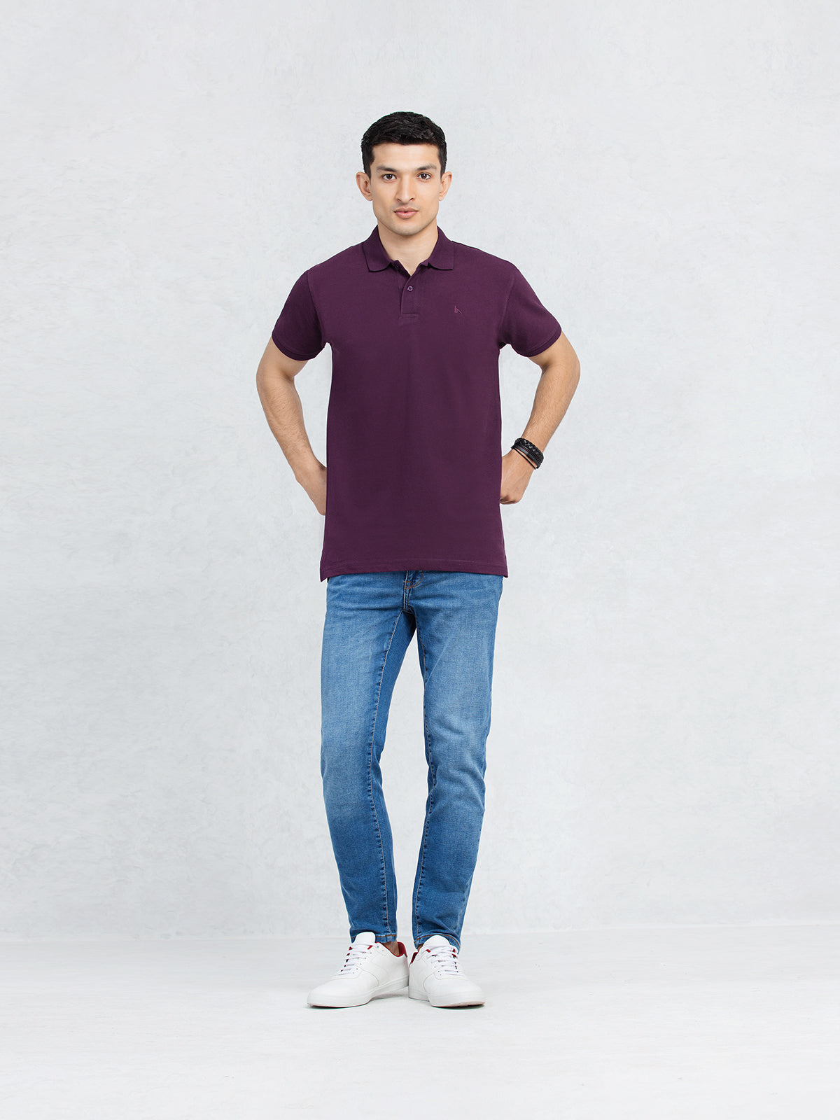 Relaxed Fit Basic Polo - FMTCP23-011