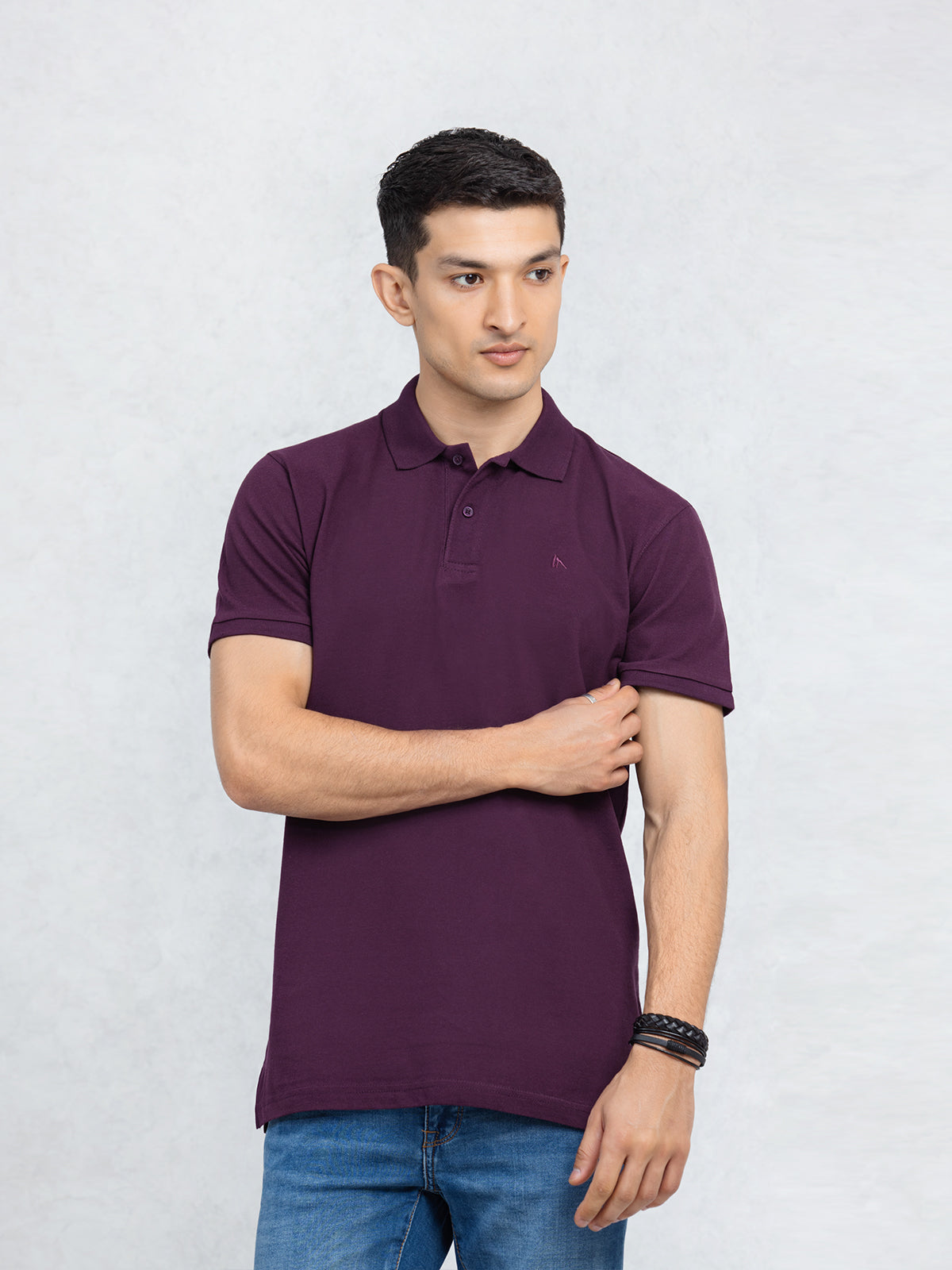 Relaxed Fit Basic Polo - FMTCP23-011