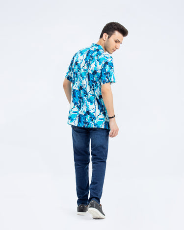 Regular Fit Half Sleeves Shirt - FMTS23-32051