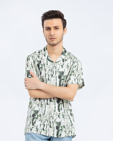 Regular Fit Half Sleeve Shirt - FMTS23-32063