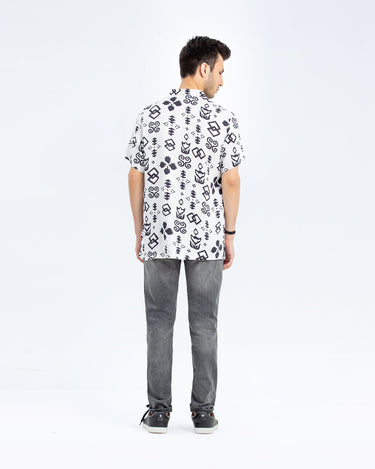 Regular Fit Half Sleeves Shirt  - FMTS24-32074