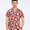 Regular Fit Hawaiian Collar Shirt - FMTS24-32075