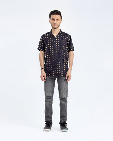 Regular Fit Half Sleeves Shirt  - FMTS24-32077