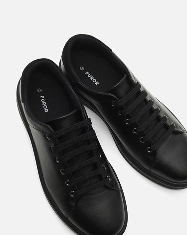 Black Suede Sneaker - FAMS24-040