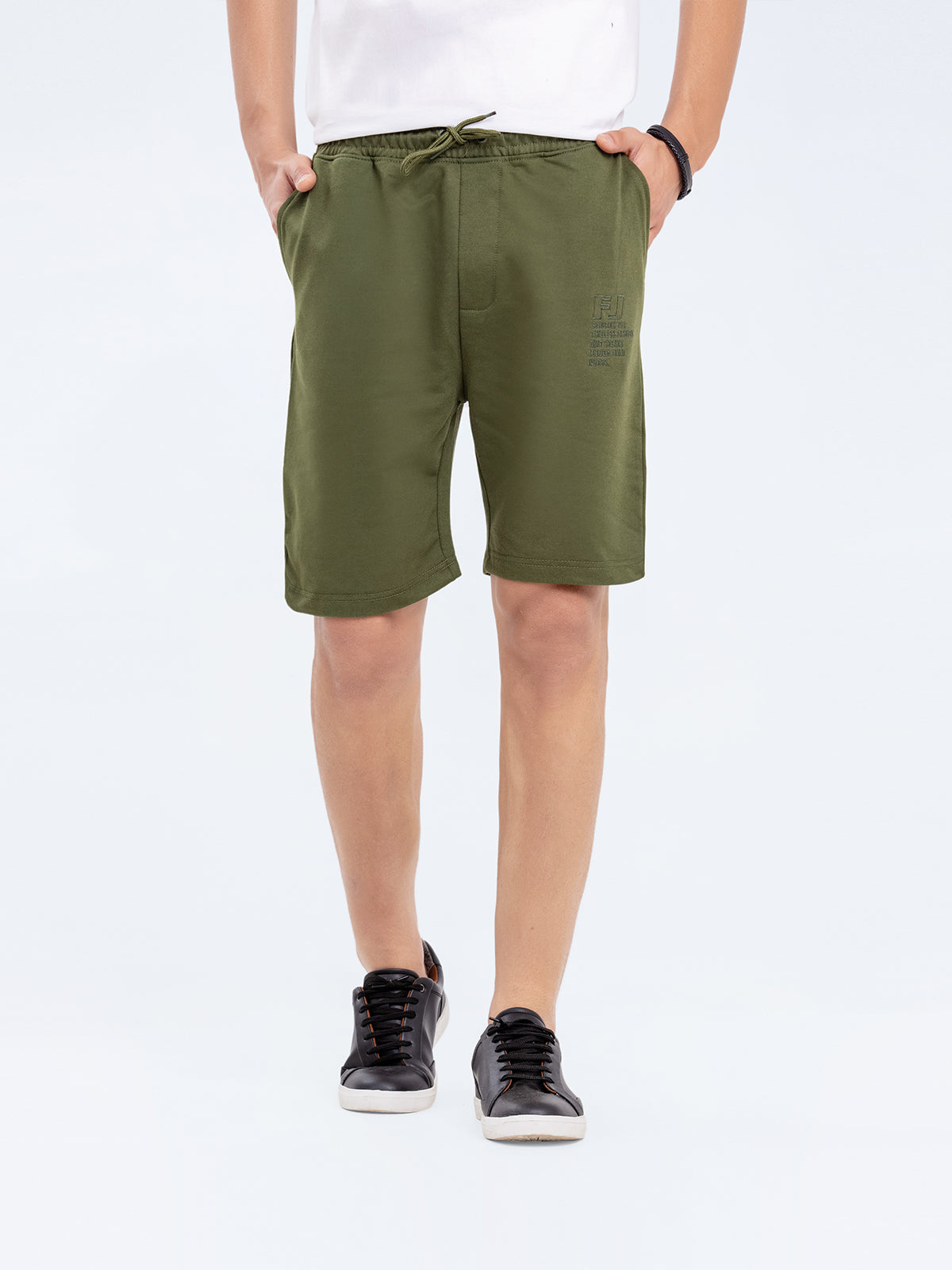 Regular Fit French Terry Shorts - FMBSK24-012
