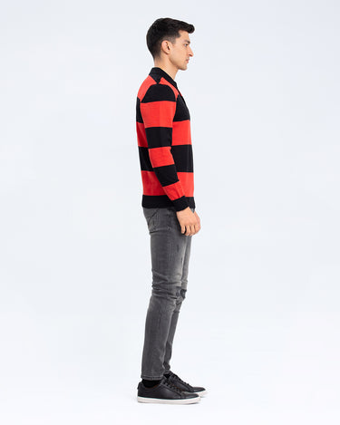 Polo Collar Sweater - FMTSWT23-015