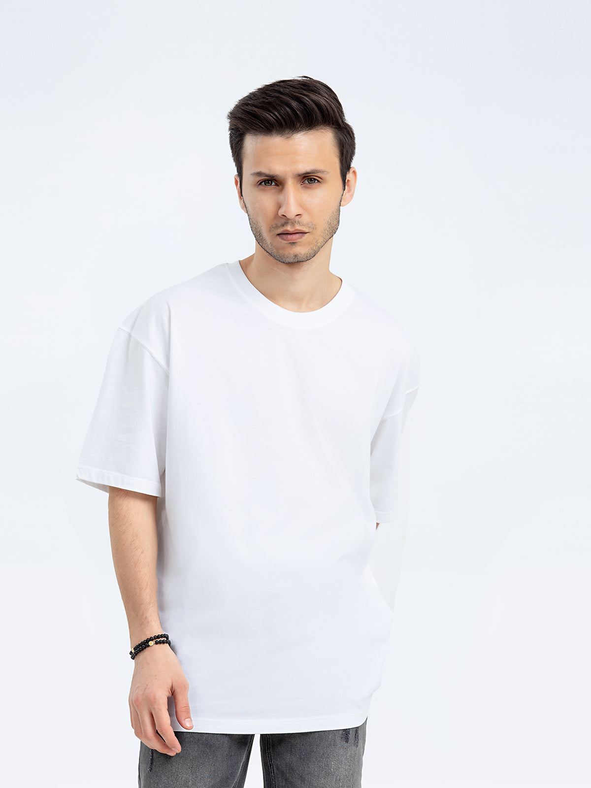 Buy Basic Tees - Men's Solid T-Shirts Collection: Online | FUROR ...