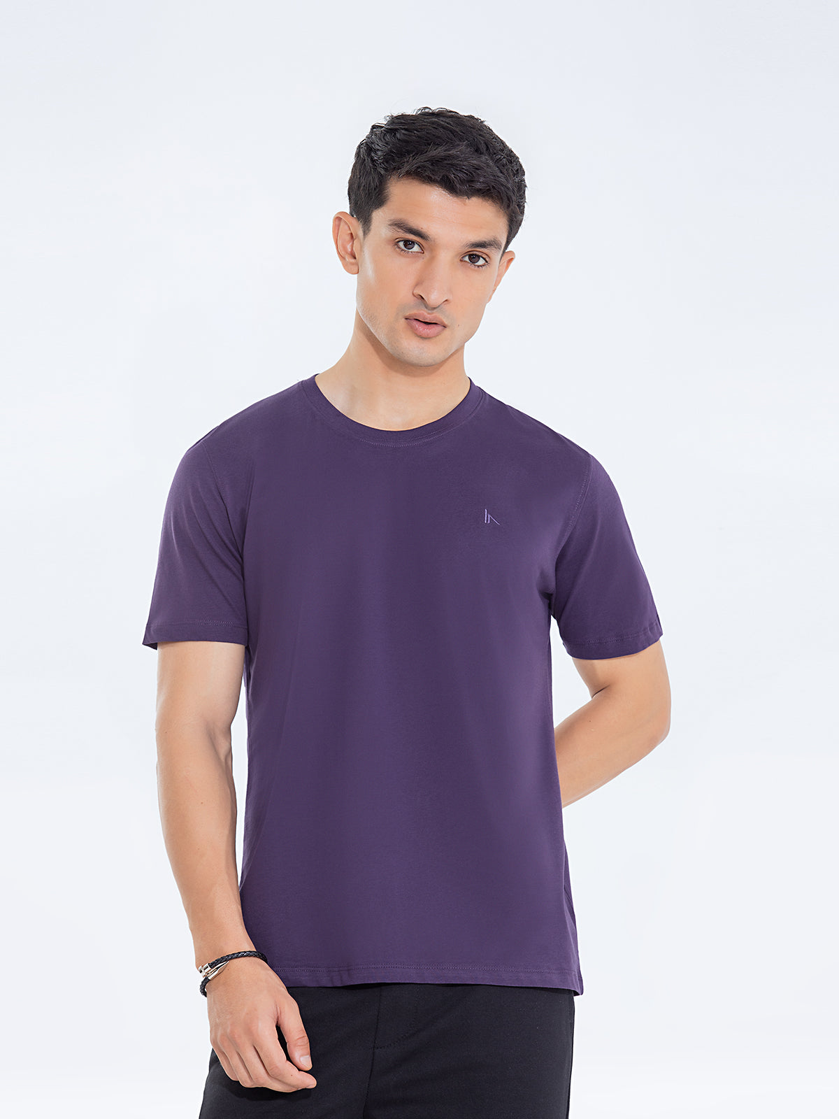 Buy Basic Tees - Men's Solid T-Shirts Collection: Online | FUROR ...