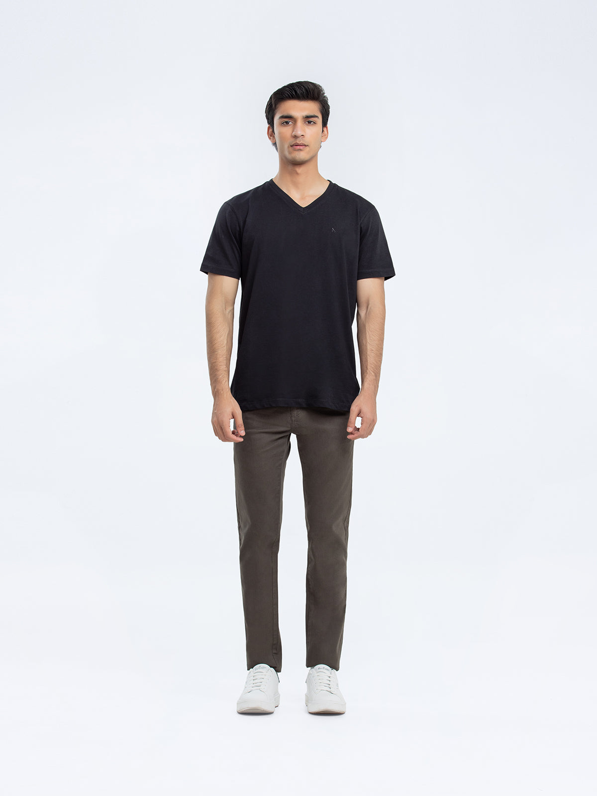 Buy Basic Tees - Men's Solid T-Shirts Collection: Online | FUROR ...