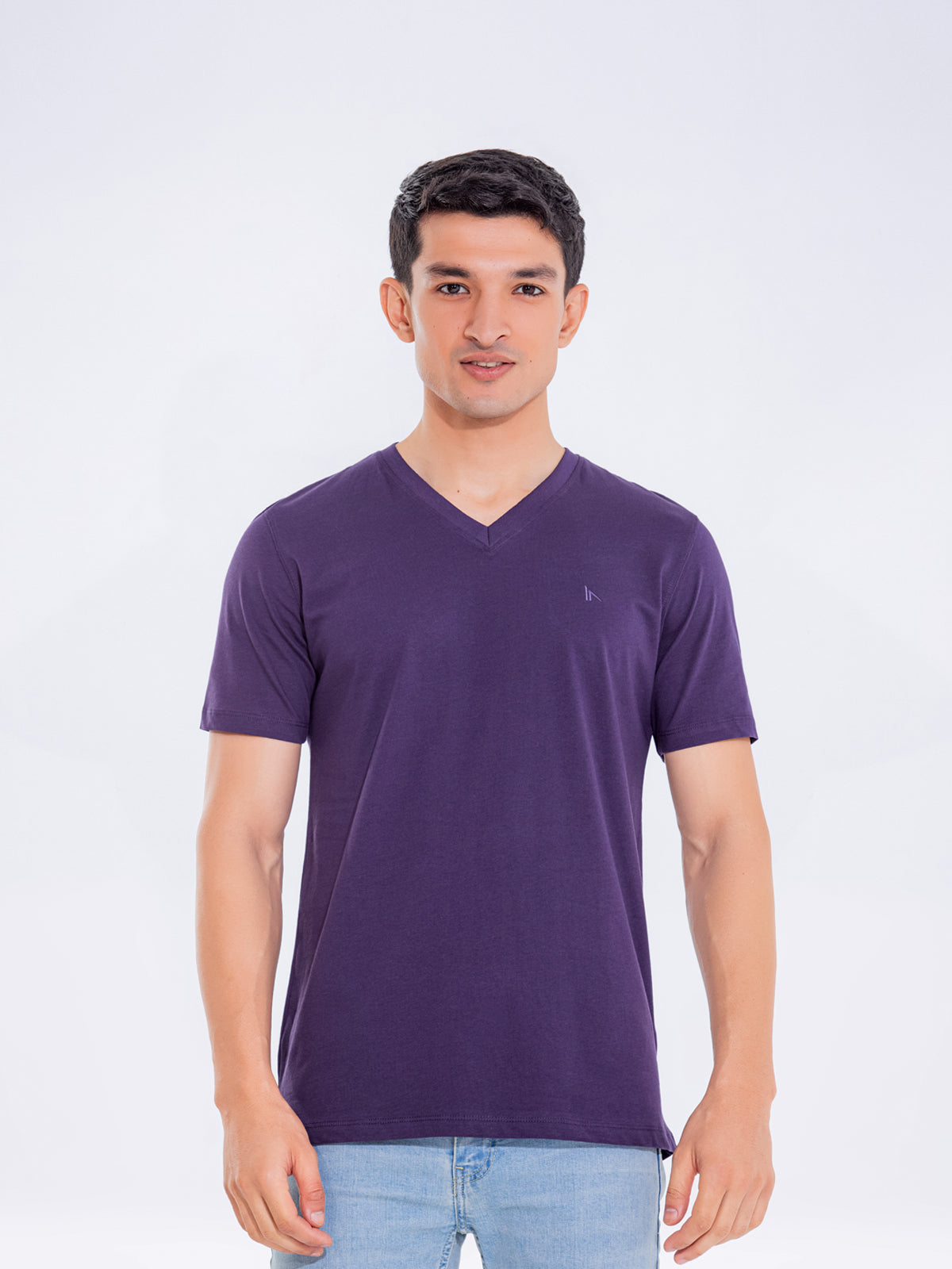 Buy Basic Tees - Men's Solid T-Shirts Collection: Online | FUROR ...