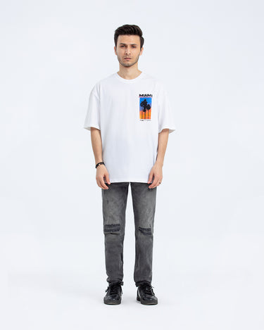 Relaxed Fit Graphic Tee - FMTGT24-028