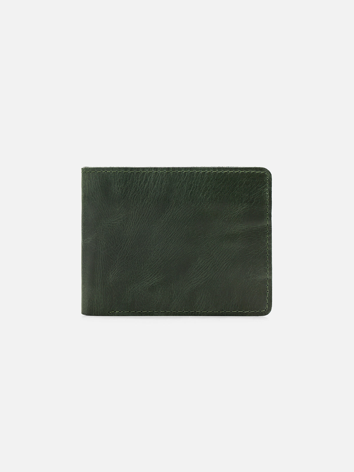 Olive Leather Wallet - FAMW23-027