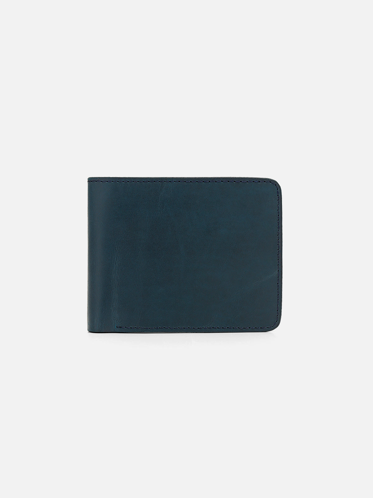 Greyish Blue Leather Wallet - FAMW23-031