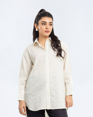 Relaxed Fit Button Up Shirt - FWTS23-141