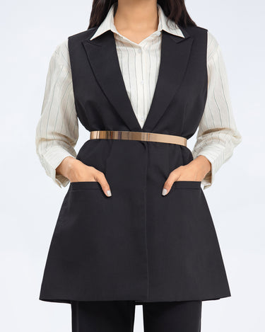 Sleeveless Coat - FWTCSL24-003