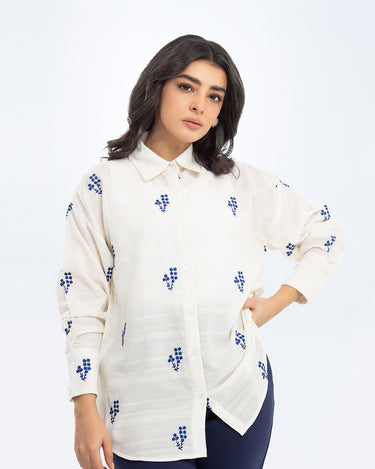 Regular Fit Button Down Shirt - FWTS24-006