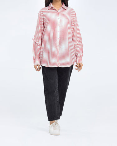 Relaxed Fit Yarn Dyed Shirt - FWTS24-047