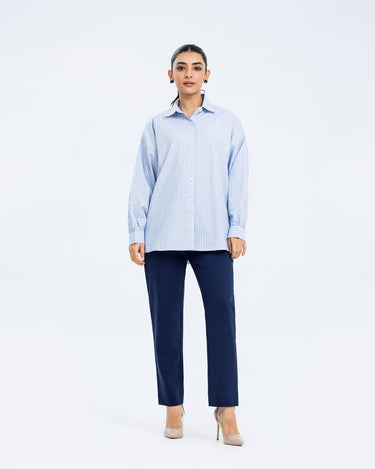 Relaxed Fit Button Up Shirt - FWTS24-051