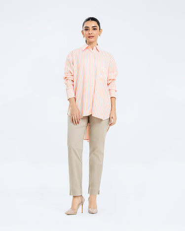 Relaxed Fit Button Down Shirt - FWTS24-052