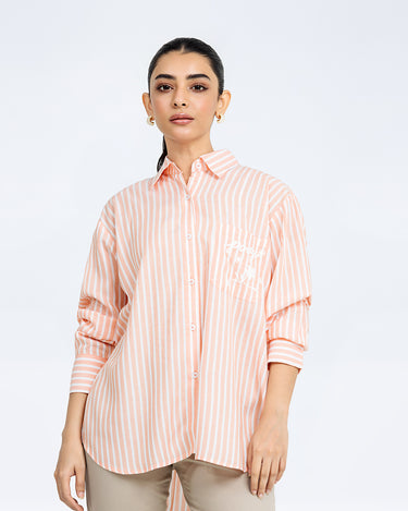 Relaxed Fit Button Down Shirt - FWTS24-052