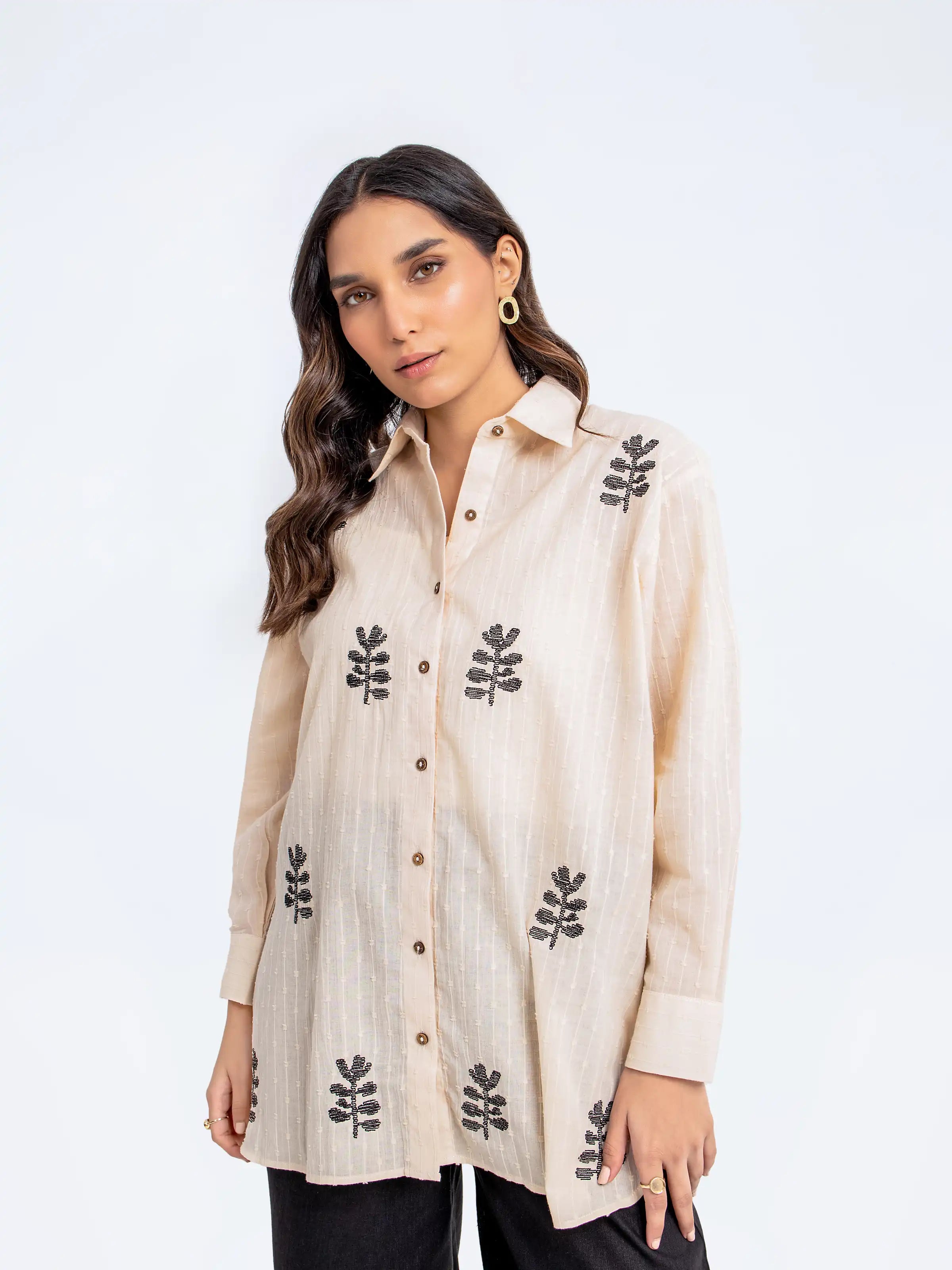 Embroidered Shirt - FWTS24-065