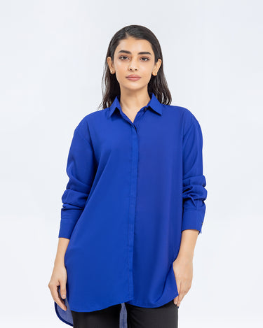 Relaxed Fit Button Down Shirt - FWTS24-070