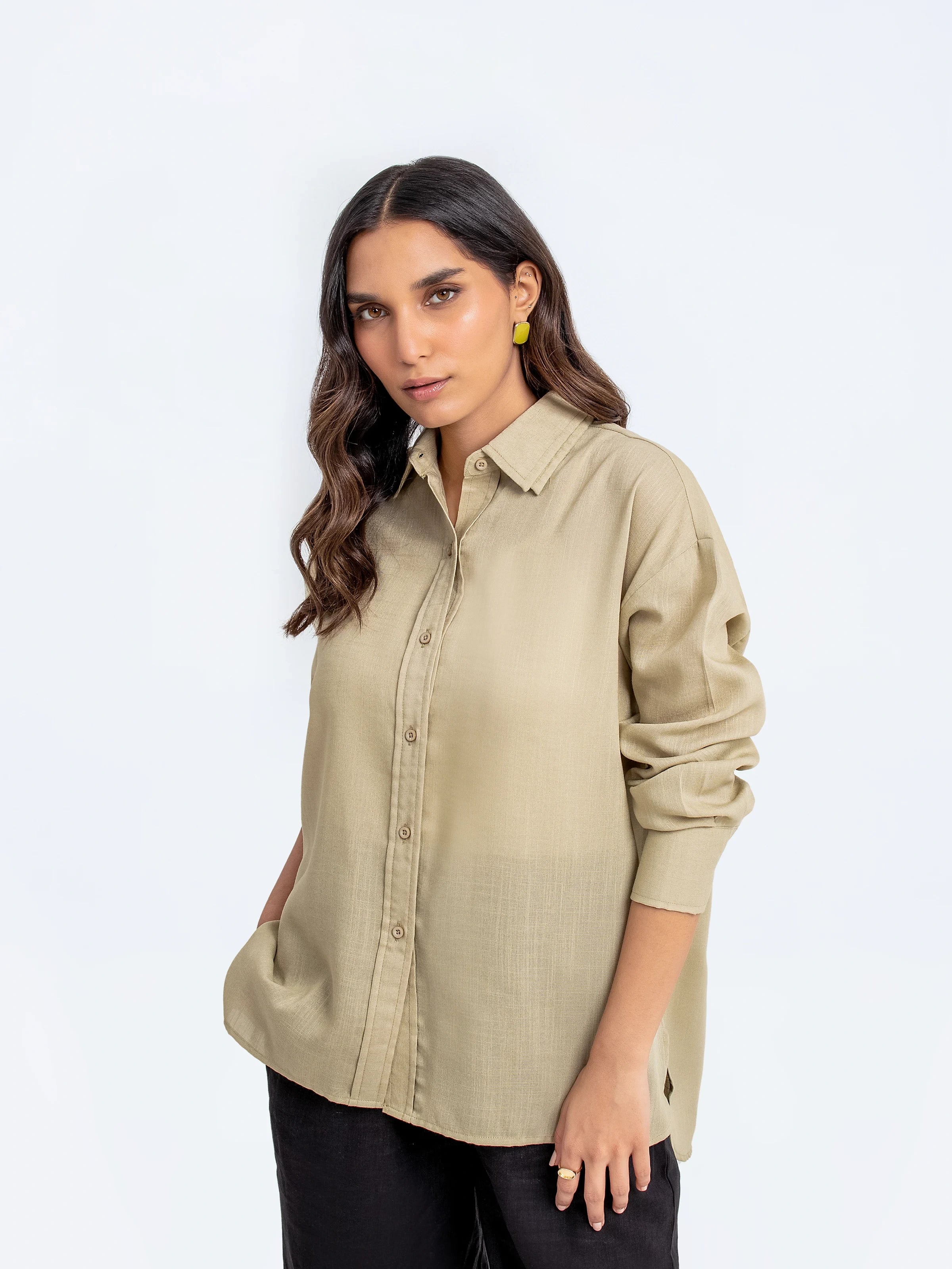 Double Collar Shirt - FWTS24-098