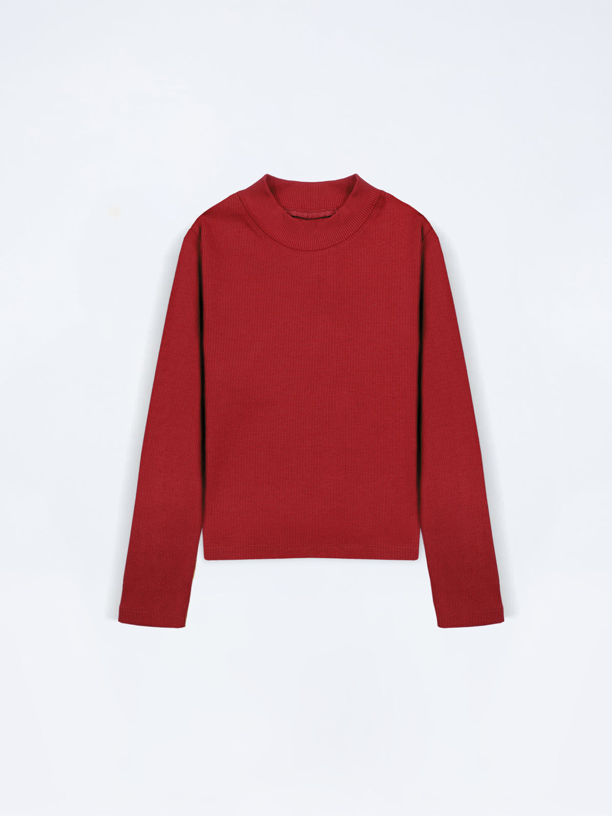 Mock Neck Basic Tee - FWTBF24-005