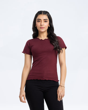 Boxy Fit Basic Tee - FWTBT23-025