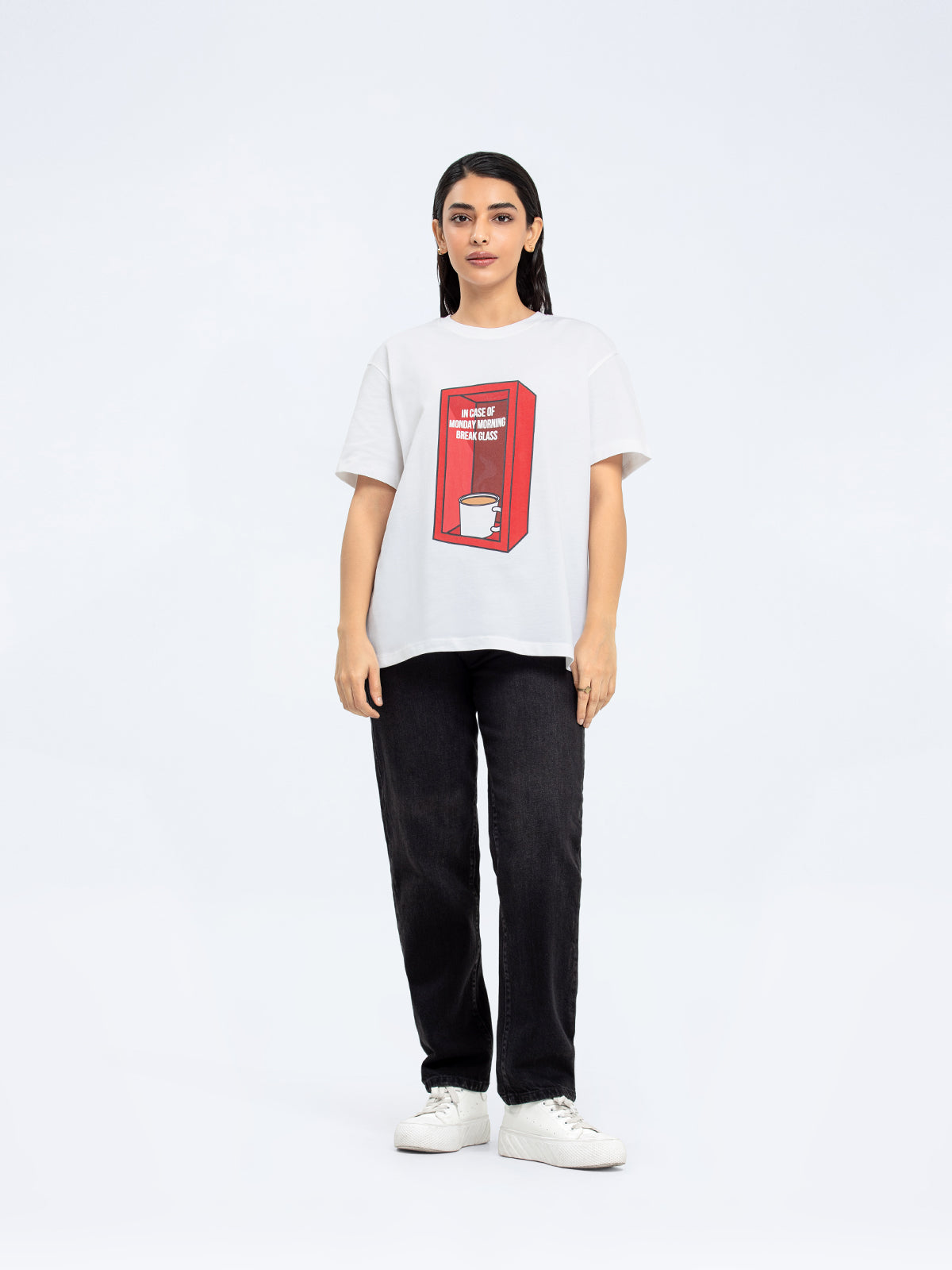 Relaxed Fit Graphic Tee - FWTGT24-017