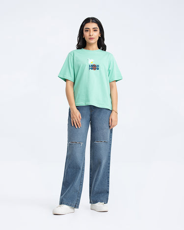 Relaxed Fit Graphic Tee - FWTGT24-047