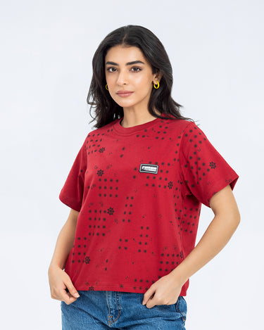 Boxy Fit Graphic Tee - FWTGT24-069