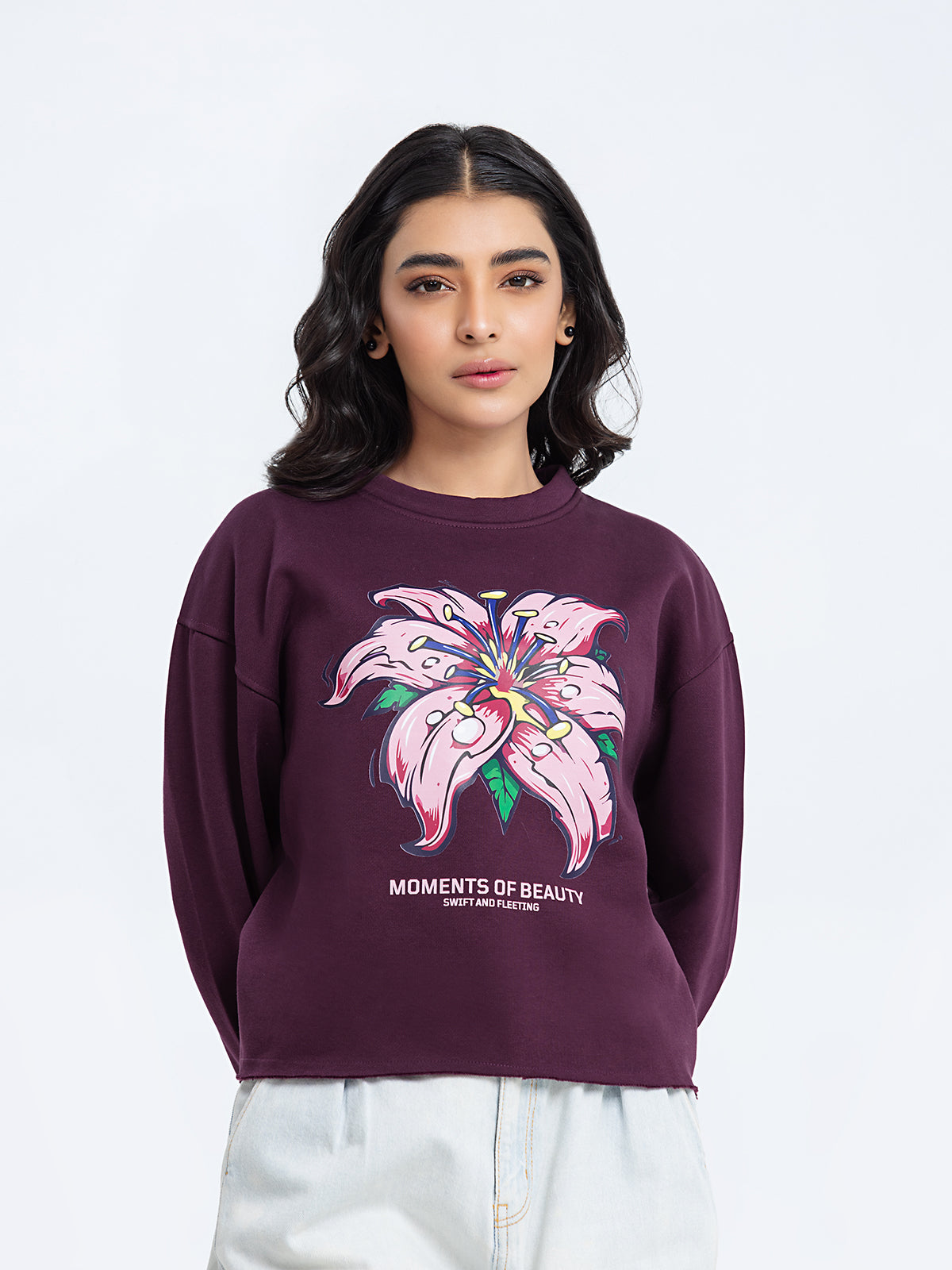 Regular Fit Sweatshirts - FWTSS24-019