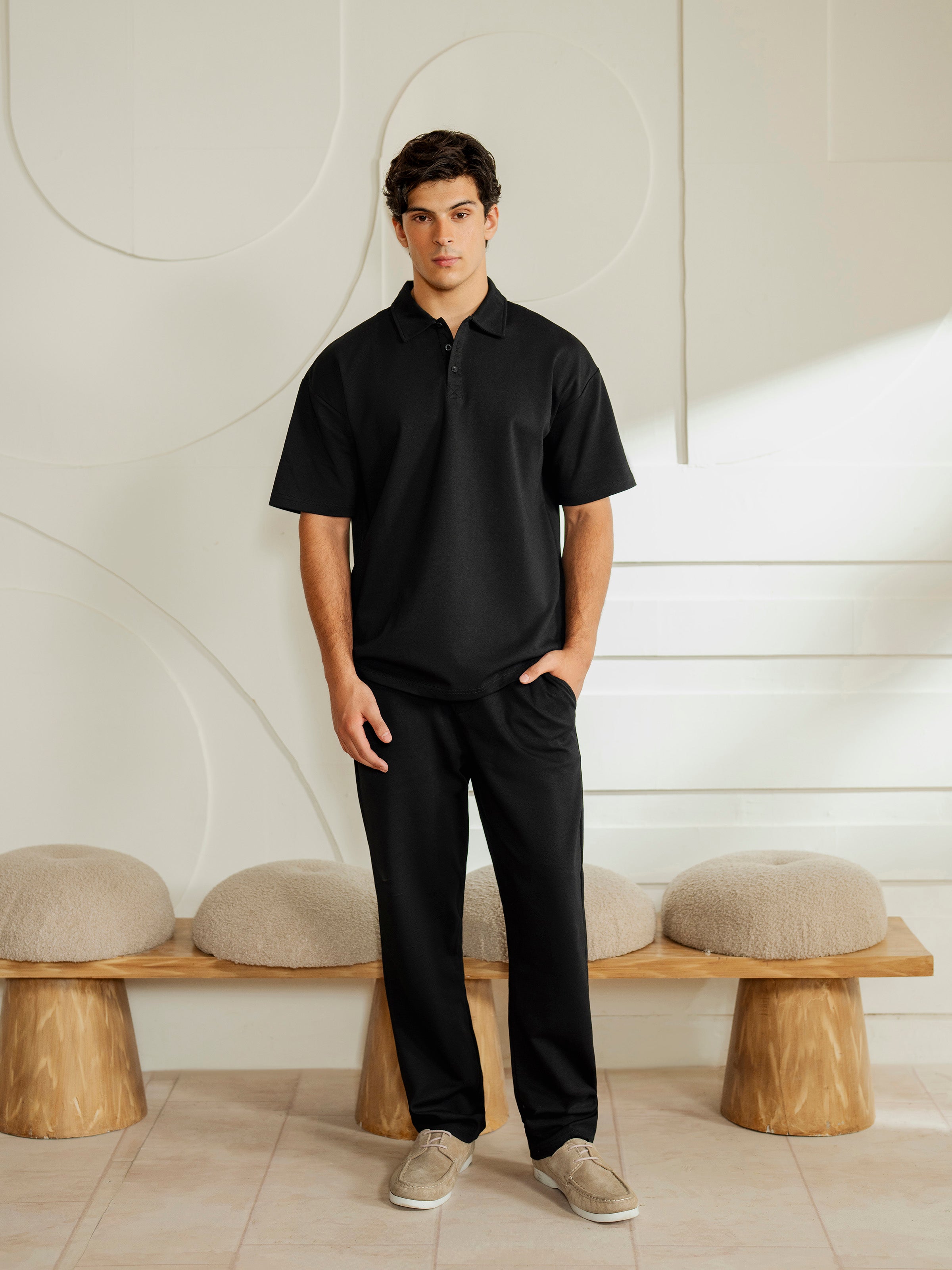 Interlock Co-ord Set Polo - FMTCS5-001
