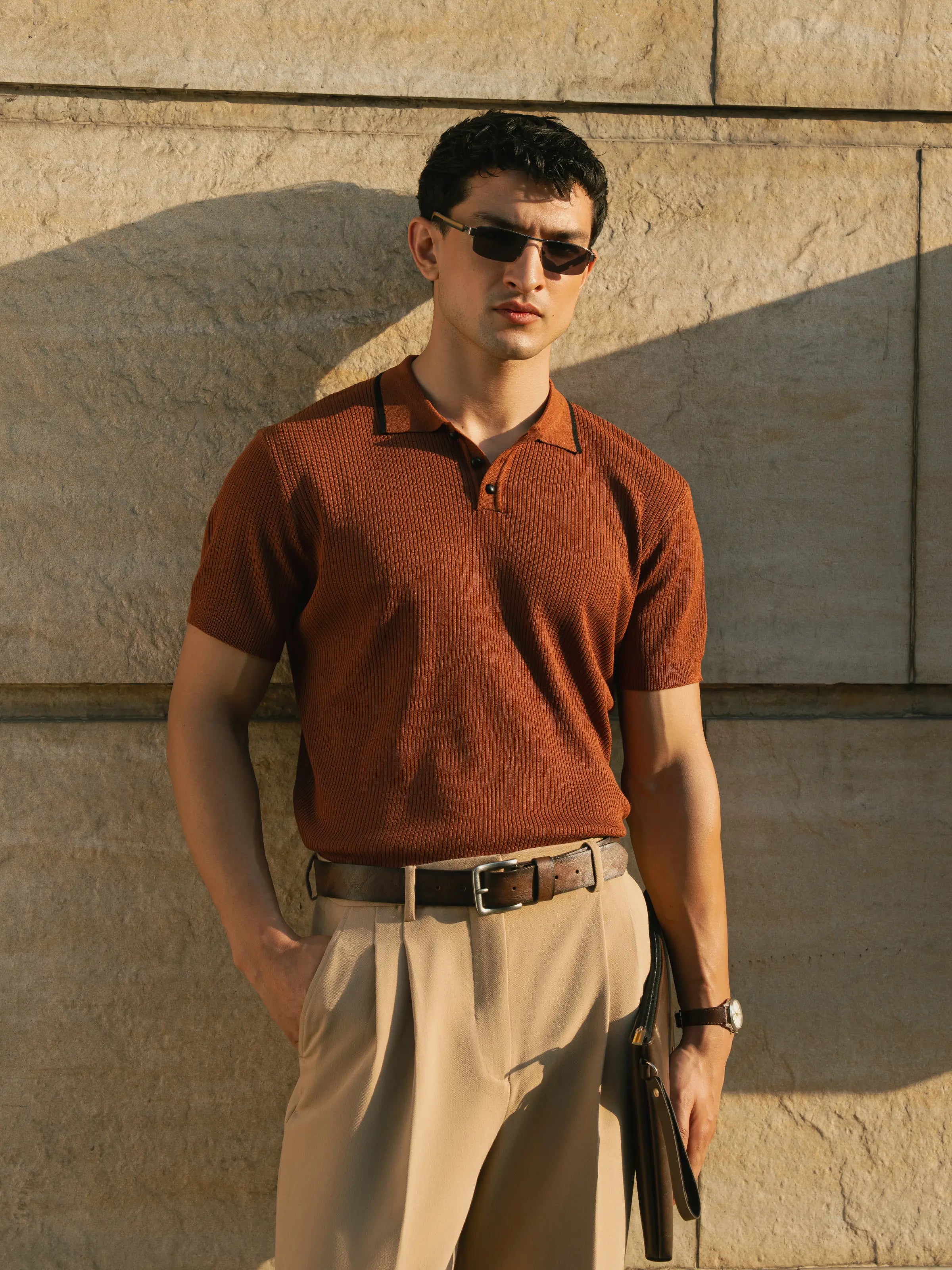 Knitted Polo - FMTCP5-059