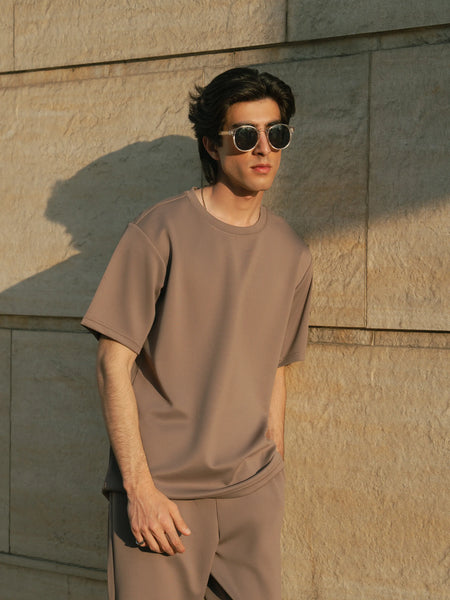 Interlock Co-ord Set Tee - FMTTS5-122