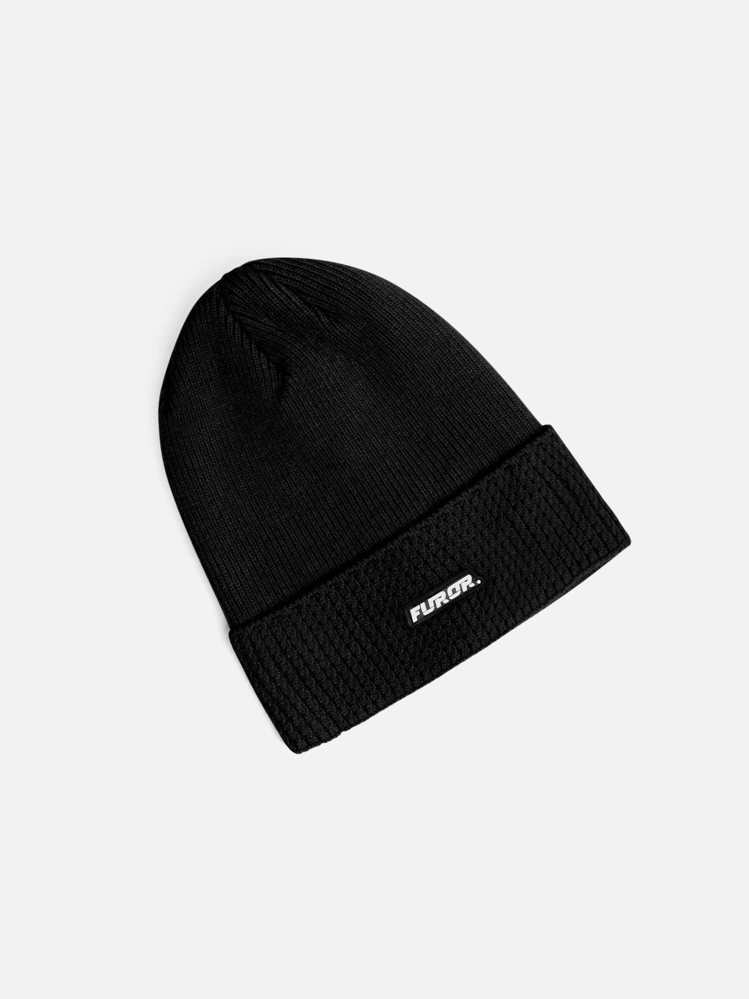 Black Knitted Beanie - FABC5-024