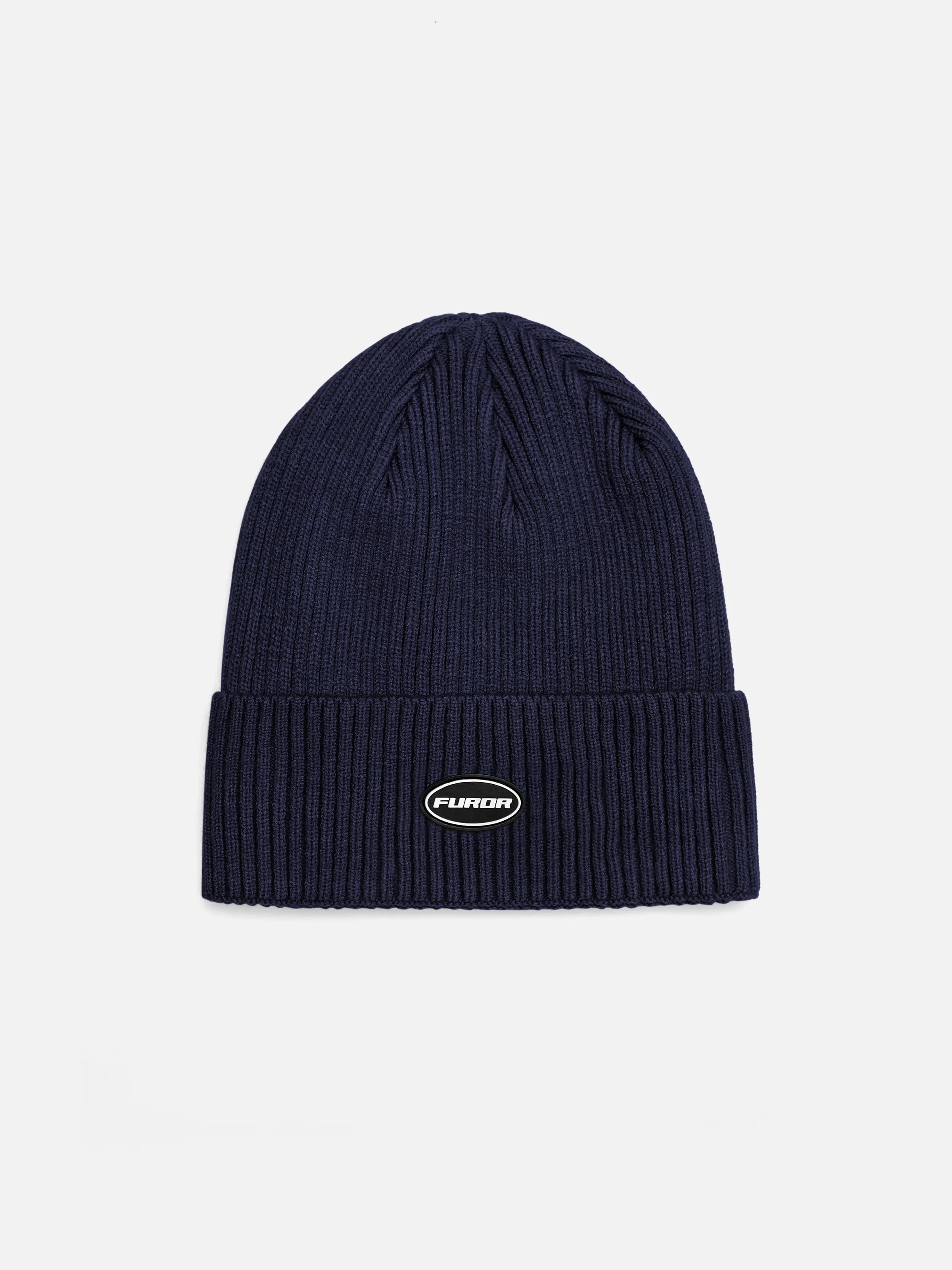 Navy Knitted Beanie - FABC5-038