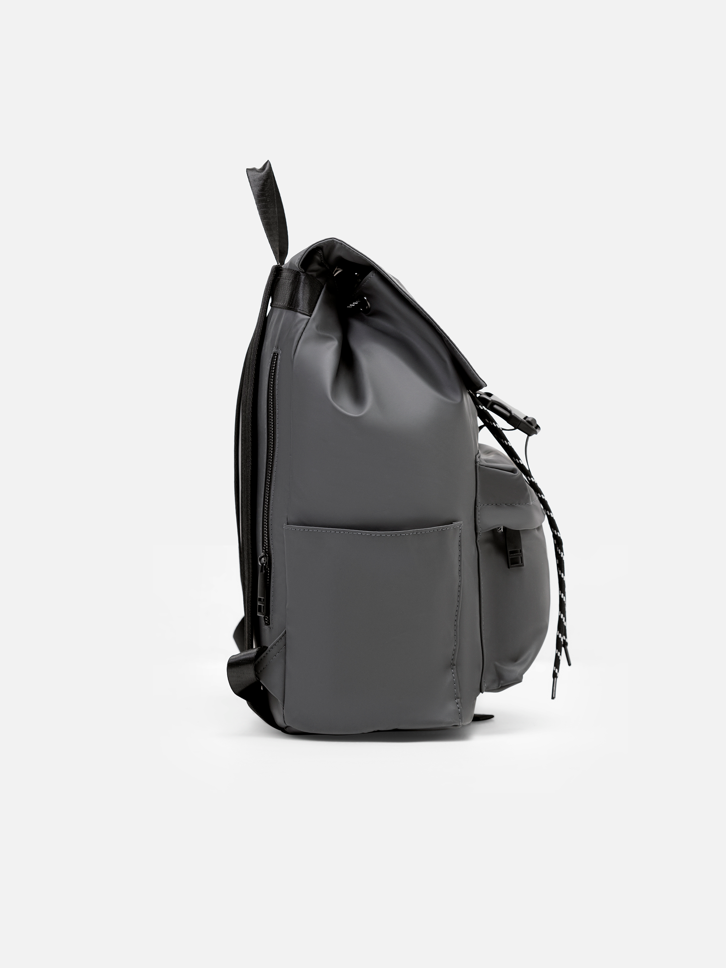 Green Leatherette Camping Backpack - FABG5-020