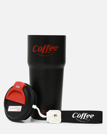 Black Insulated Coffee Bottle - FABT24-002