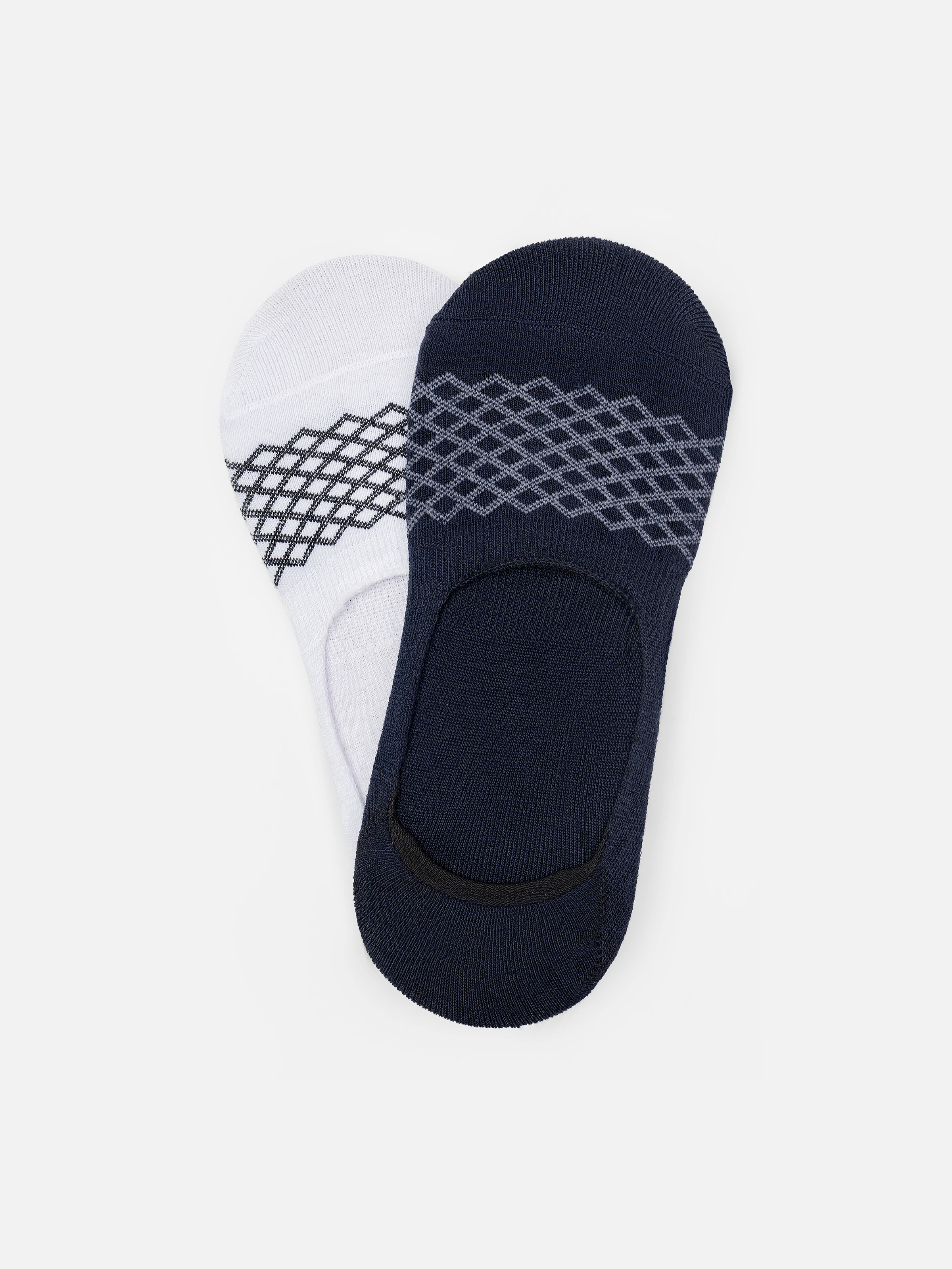 Pack Of 2 Multi No-Show Socks - FAMSO5-027