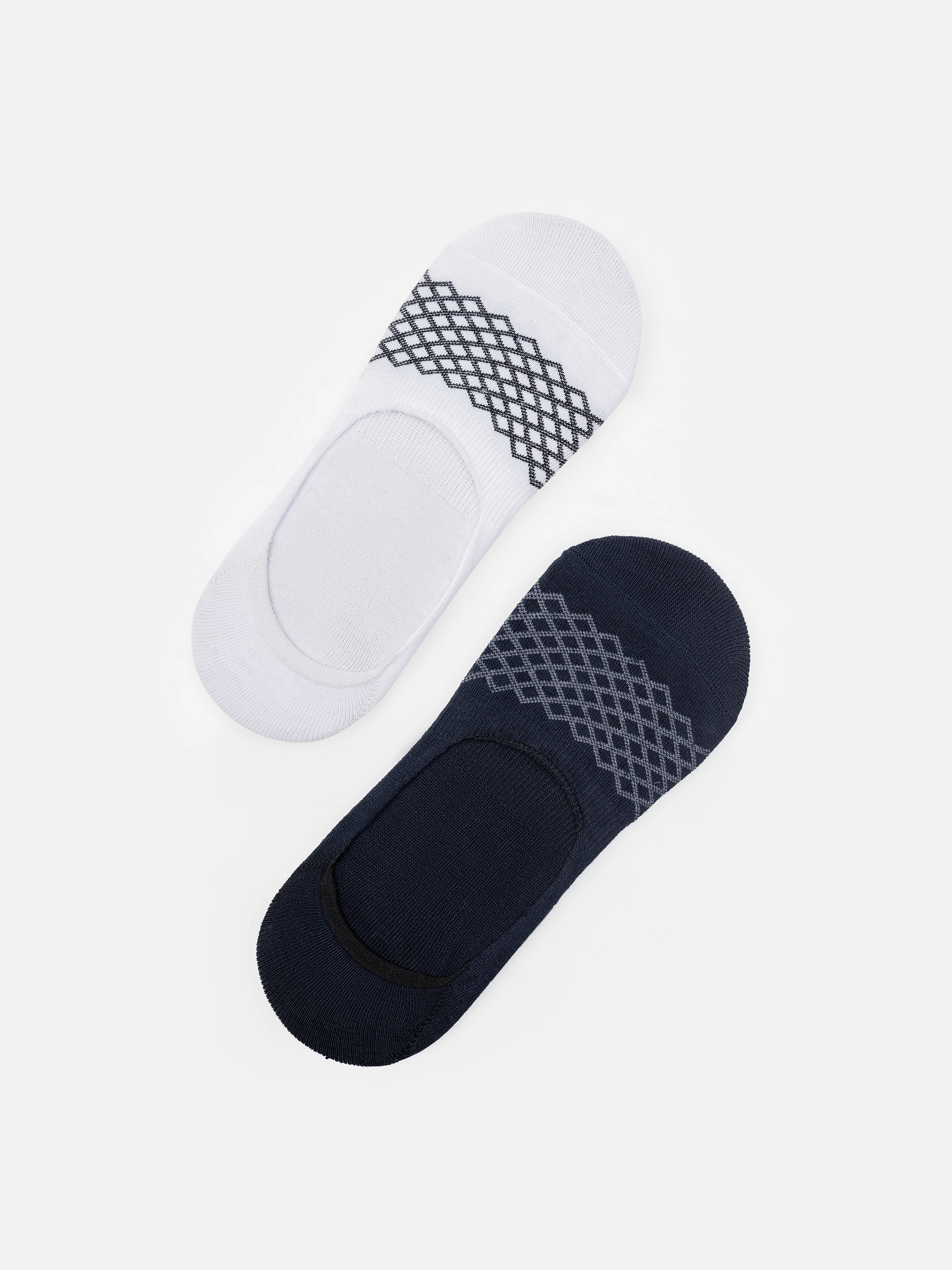 Pack Of 2 Multi No-Show Socks - FAMSO5-027