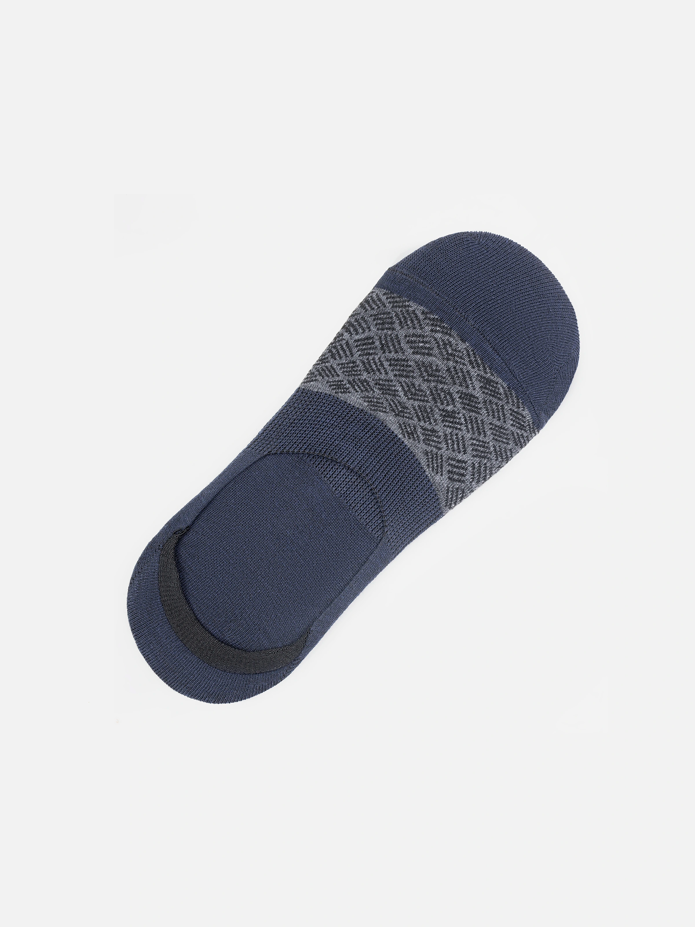 Navy No-Show Socks - FAMSO5-033