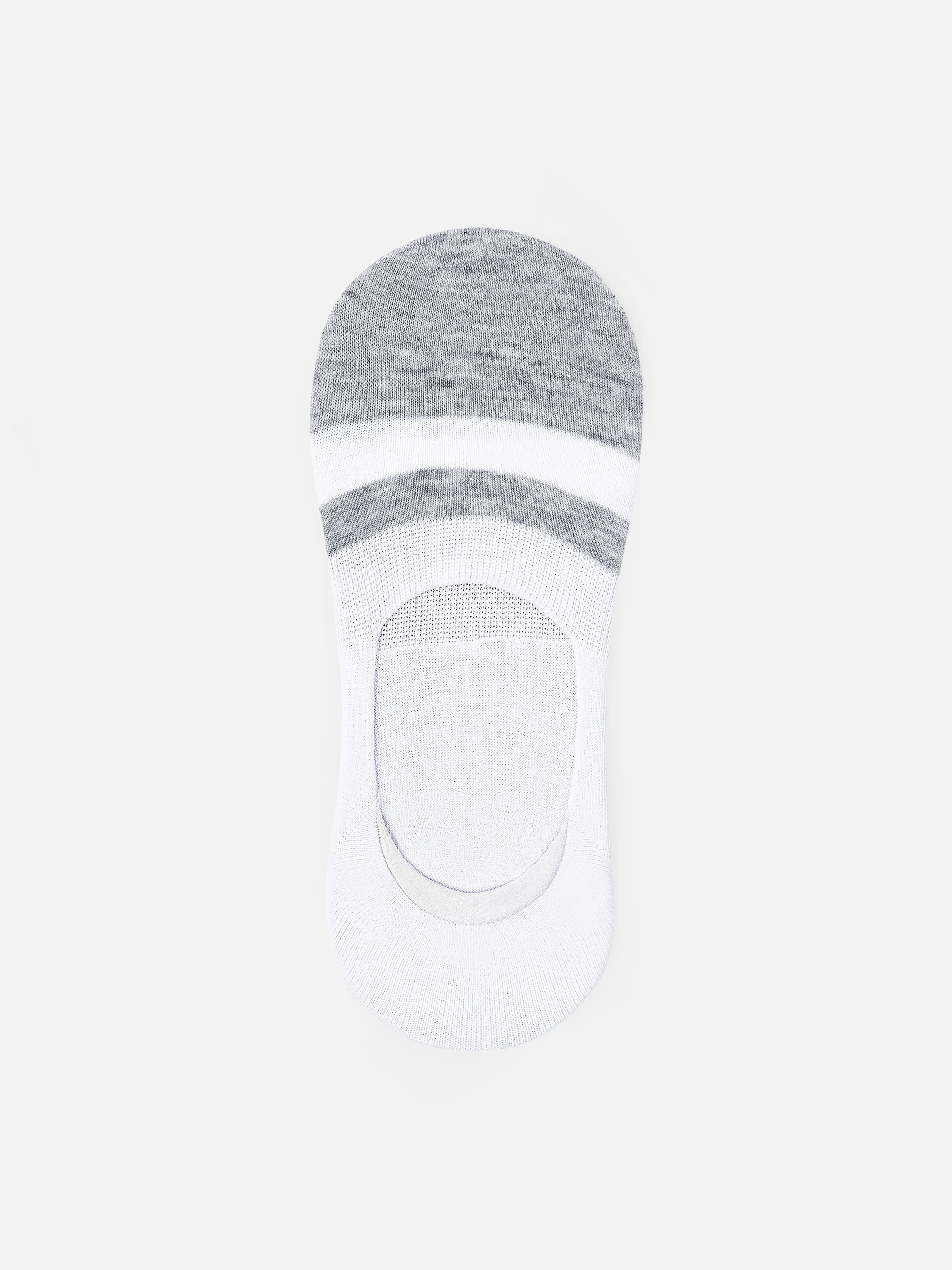 White No-Show Socks - FAMSO5-046