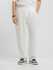 Textured Co-ord Set Trousers - FMBCS5-053