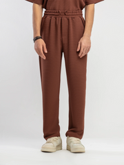 Textured Co-ord Set Trousers